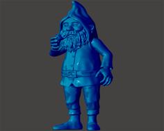 Gnome Smocking 3D Printer Model