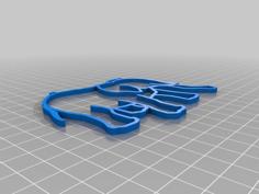 Elephant Window Deco 3D Printer Model