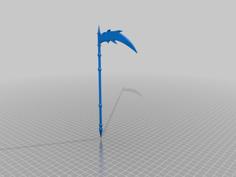 Goku Black Scythe 3D Printer Model