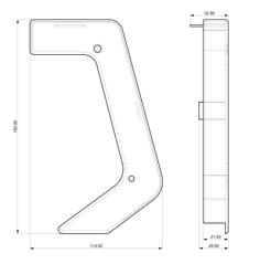 Kenmore/Hotpoint/GE Electic Range Trim Part 3D Printer Model