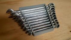 Gearwrench 10pc Ratchet Wrench Organizer – SAE 3D Printer Model