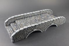 OpenForge 2.0 Stone Bridge (Set 2) 3D Printer Model