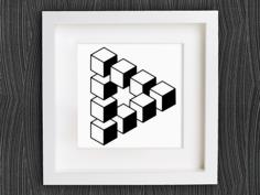 Customizable Penrose Triangle 3D Printer Model