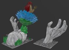 Kingdom Death Acanthus Rose 3D Printer Model