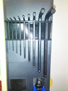 Hex Key (Allen Key) Holder 3D Printer Model