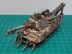 Post-Apocalyptic Deathrace Tank [Gaslands] 3D Printer Model