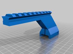 Scope Riser Picatinny / Waver 3D Printer Model