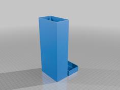 Simple One Layer Box 3D Printer Model