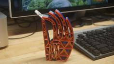 Handy Desk Compliant Clip 3D Printer Model