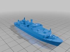 Sandown Class (UK) Mine Countermeasures (1/600 And 1/1250) 3D Printer Model