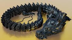 The Chinese Articulated Dragon 3D Printer Model