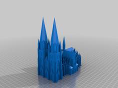 Kölner Dom / Cologne Cathedral (1 Object) 3D Printer Model