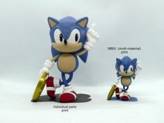 Sonic – Classic – MMU 3D Printer Model