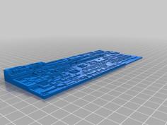 Topographical NES Hyrule Map 3D Printer Model