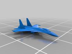 Sukhoi Su-35 3D Printer Model