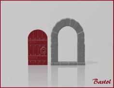 HeroQuest Basic Door 3D Printer Model