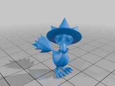 Pokemon Murkrow #198 – Optimized For 3D Printing 3D Printer Model