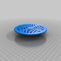 Shower Drain Cover 3D Printer Model