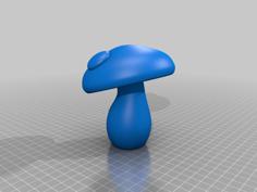 Magical Mushroom 23 3D Printer Model