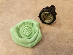 Hyrule Shield – Necromolds Caster Ring Insert 3D Printer Model