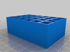 9mm Ammo Holder (Stackable) 3D Printer Model