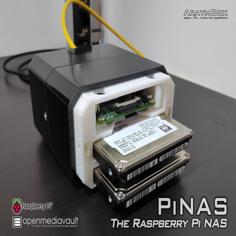 PiNAS – The Raspberry Pi NAS 3D Printer Model