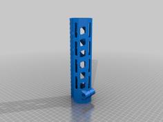 Airsoft M-lok Handguard With Delta Ring 3D Printer Model