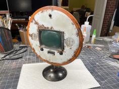 Fallout High Tech Television 1/4 Scale 3D Printer Model