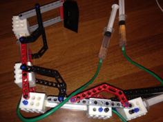 Lego Hydraulic Arm 3D Printer Model