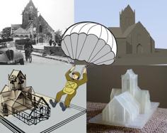 D-Day : Sainte-Mere-Eglise 3D Printer Model