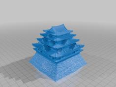 Japanese Castle 3D Printer Model