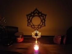 Chakra Shadow Maker – Sahasrara 3D Printer Model