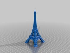 Eiffel Tower 3D Printer Model