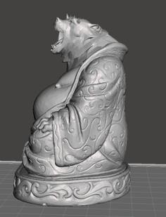 Buddha Bear 3D Printer Model