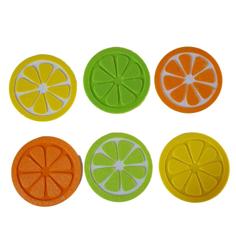 Citrus Fruit Slice Coaster 3D Printer Model