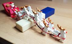 Chain Harness For Santa Sleigh With Reindeer And Lego Minifigures 3D Printer Model