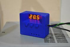 W1209 Digital Thermostat Enclosure 3D Printer Model