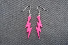 Simple Lightning Earrings 3D Printer Model