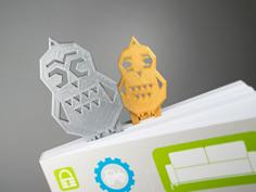 Make #16 – Book Owls 3D Printer Model