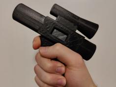 Scaled Up Lego Blaster Pistol 3D Printer Model