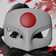 Katana Inspired Mask 3D Printer Model