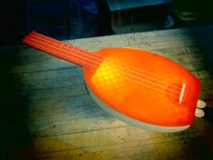 Lapulele – A Headless Ukulele 3D Printer Model