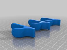 Command Hooks For Hats – 3 Sizes 3D Printer Model