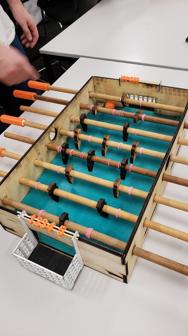 Foosball Table – Laser Cut 3D Printer Model