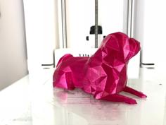 LowPoly Pug / Mops 3D Printer Model