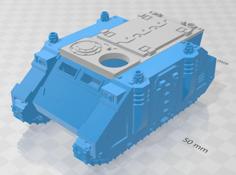 40k Rhino Alternative Top Hatch – WH40k 3D Printer Model