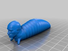 Friendly Articulated Rug (Rock Slug) 3D Printer Model