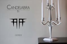 Candelabra 3D Printer Model