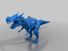 Grimlock 3D Printer Model