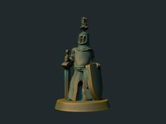 Sir Bedevere 28mm (No Supports Needed) 3D Printer Model